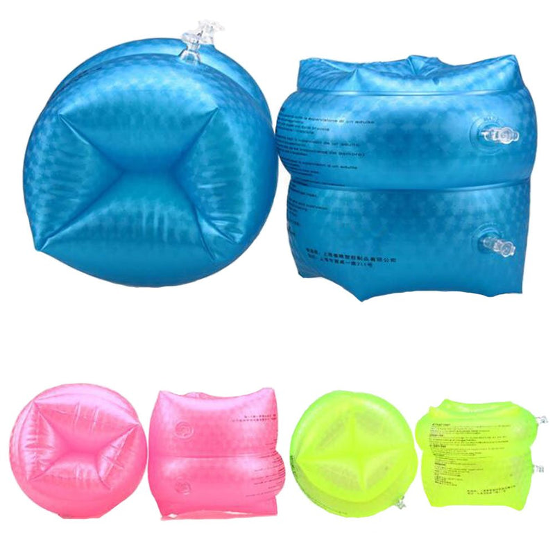[AUSTRALIA] - AiLike Inflatable Swim Arm Bands Water Wings for Kids Children Adults Blue 