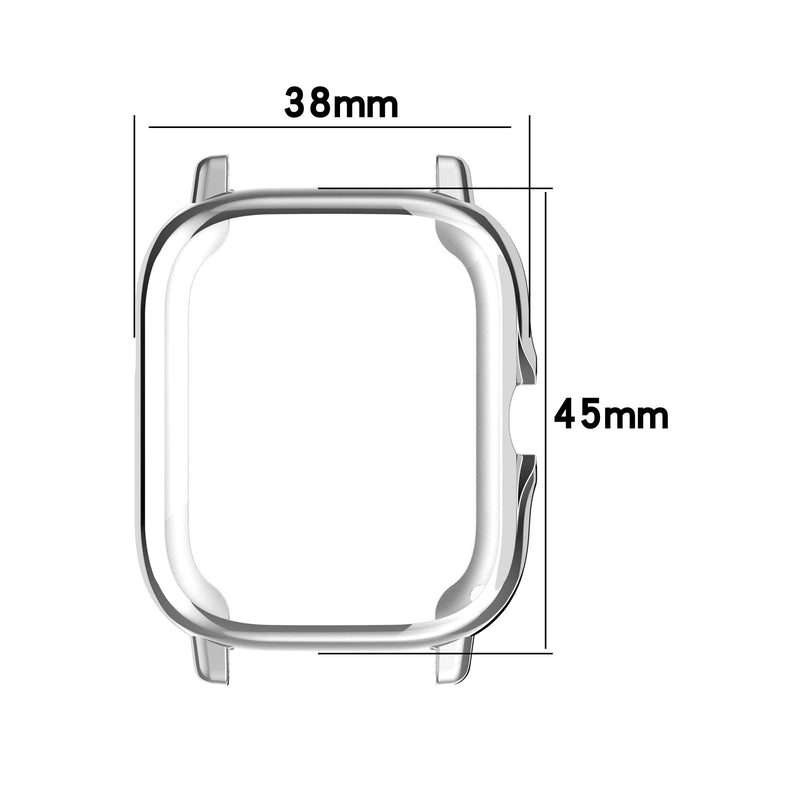 Chofit 7 Pack Case Compatible with Amazfit GTS 3/GTS 2/GTS 2e Protective Case All-Around TPU Anti-Scratch Case Bumper Cover for Amazfit GTS 3/GTS 2/GTS 2e Smartwatch Accessories - BeesActive Australia
