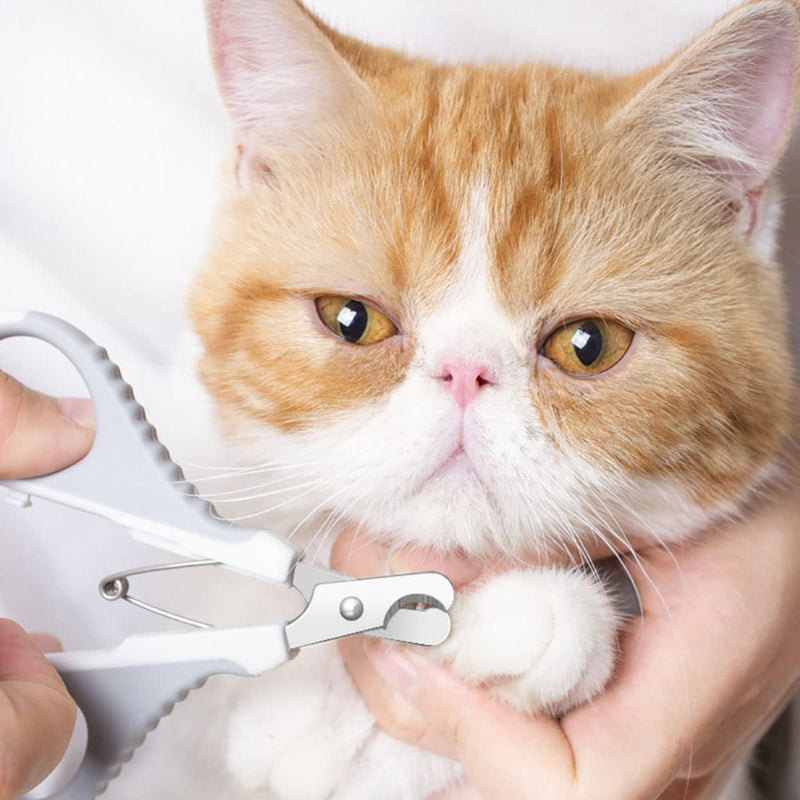 617 CTNRRL Pets Nail Clippers and Trimmers for Large or Small Cats and Dog,Stainless Steel Trimming Grooming Tool with Safety Latch & Spring for Home & Professional Use - BeesActive Australia