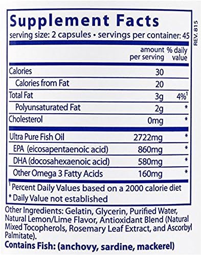 Vital nutrients Fish oil 800 90 tablets [parallel import goods] - BeesActive Australia