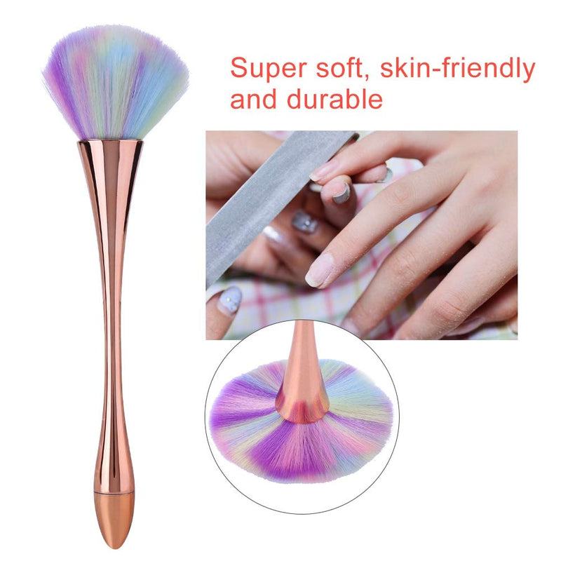 Filfeel 1Pcs Nail Dust Cleaning Brush, Soft Foundation Brushes Nail Art Powder Dust Removal Brushes Manicure DIY Tool(#3) #3 - BeesActive Australia