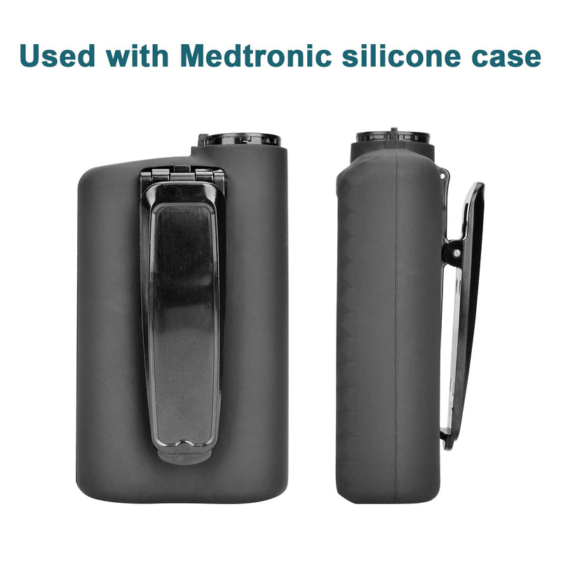 Insulin Pump Clip for Medtronic MiniMed 640G 780G 770G 630G 640G 670G Pumps (Black) 1 - BeesActive Australia