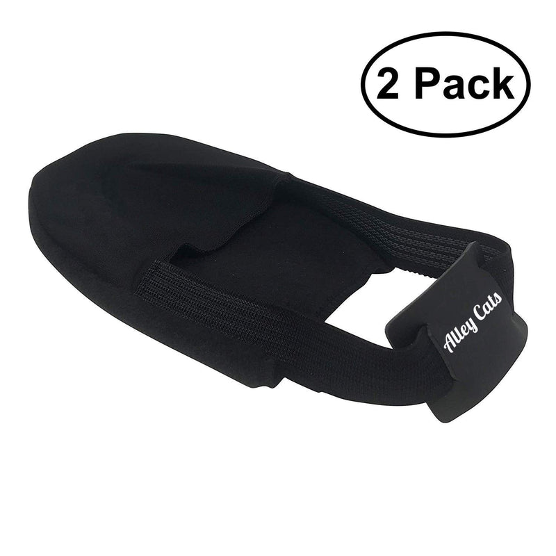 Alley Cats Bowling & Dancing Shoe Sliders 2 Pack / 1 Pair of Adjustable Sole Slide Covers | One Size Fits Most Men & Women | Elastic Band Creates Size Adaptations | Perfect Bowler Accessories - BeesActive Australia