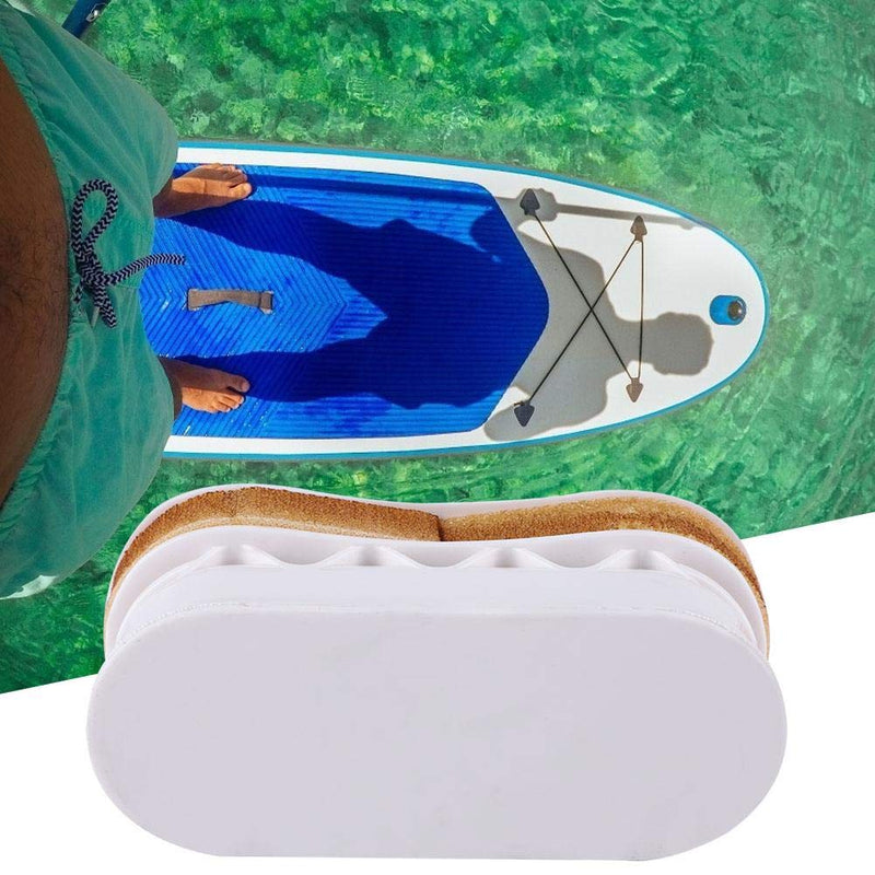 Tbest Durable Plastic Surfboard Insert Handle Surfing Board Surf Rescue Accessory (Black and White) - BeesActive Australia