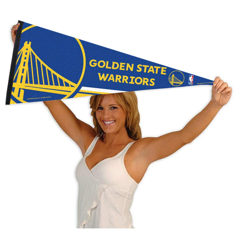 WinCraft Golden State Warriors Pennant Full Size 12" X 30" - BeesActive Australia