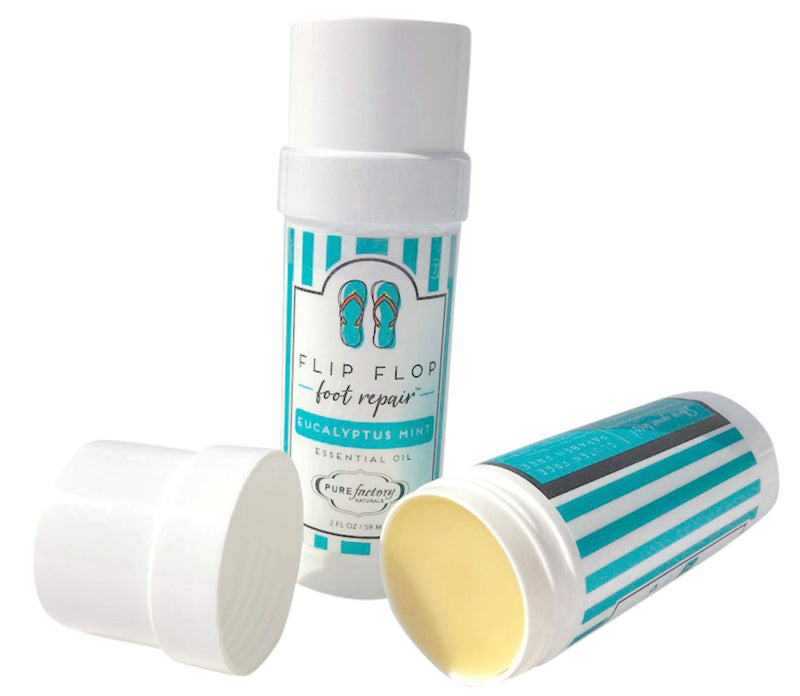 Foot Balm Moisturizer For Rough Heels & Dry, Cracked Feet Get Your Feet Ready for Summer With Our Eucalyptus Mint Flip Flop Foot Repair - BeesActive Australia