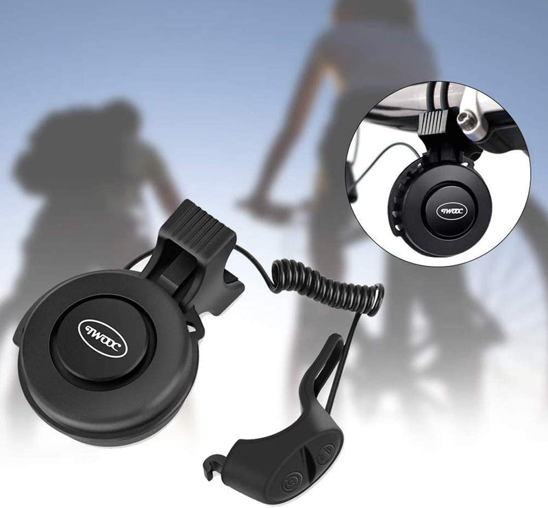 Electric Bike Horn Electronic Bicycle Bell,Latest 4 Soft Sound Modes with Rechargeable Battery,Volume Adjustment 50-120 DB,Waterproof Horn for Women Men Kids' Tricycles Scooter BMX MTB - BeesActive Australia