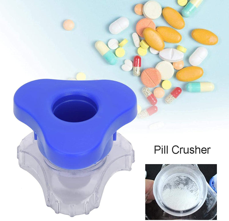Pill Crusher, Small Effortless Safe Use Durable Plastic Pill Crusher, Suitable for Office Medicine The Best Gift Friends Outdoor - BeesActive Australia