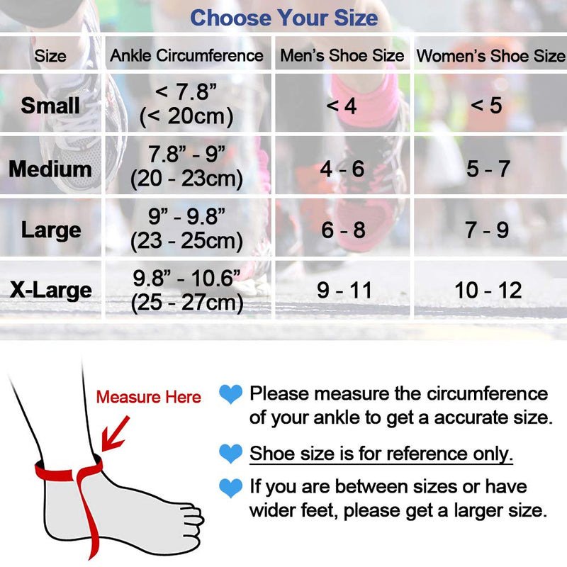 Beister 1 Pair Ankle Support Breathable Neoprene Compression Ankle Brace for Men and Women, Elastic Sprain Foot Warp for Sports Protect, Arthritis, Plantar Fasciitis, Achilles tendonitis, Recovery Black-2 L (Pack of 2) - BeesActive Australia