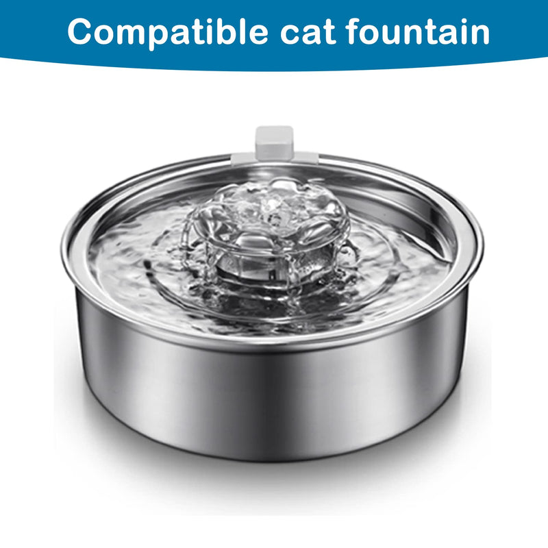 Cat Water Fountain Filters, Cat Fountain Replacement Filters for 2.0L/67oz Automatic Pet Water Dispenser,Pet Water Fountain Replacement Filters Package Filter Blue 4 Pack - BeesActive Australia