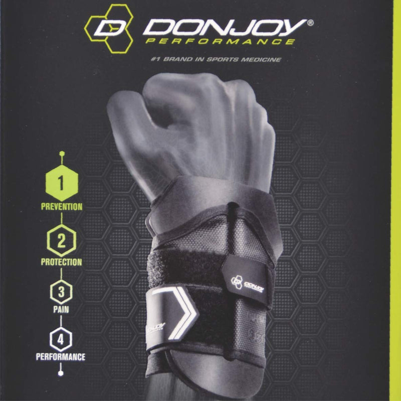 DonJoy Performance Anaform Wrist Wrap Support Brace, Maximum Wrist Protection for Football, Motocross, Cheer, Golf, Small/Medium - BeesActive Australia