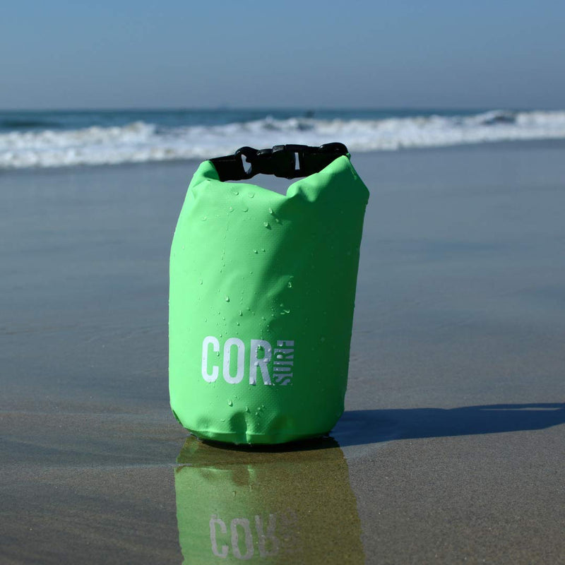 COR Surf Floating Waterproof Dry Bag 3L/5L/10L Roll Top Sack Keeps Gear Dry for Kayaking, Rafting, Boating, Swimming, Camping, Hiking, Beach, Fishing Green - BeesActive Australia
