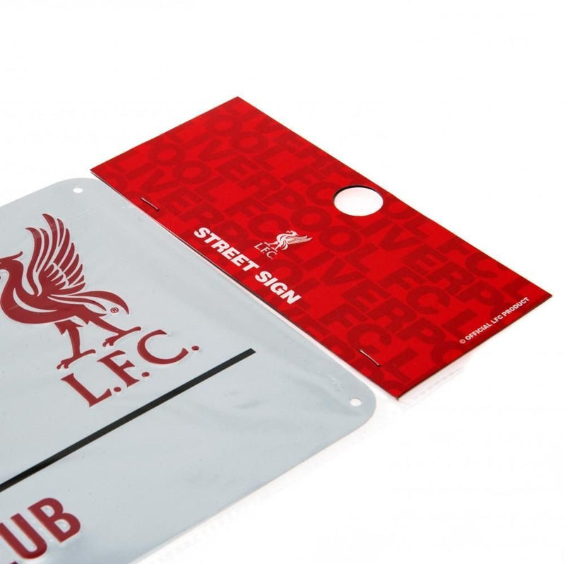 Liverpool Official Anfield Road L4 Metal Street Sign - Multi-Colour - BeesActive Australia