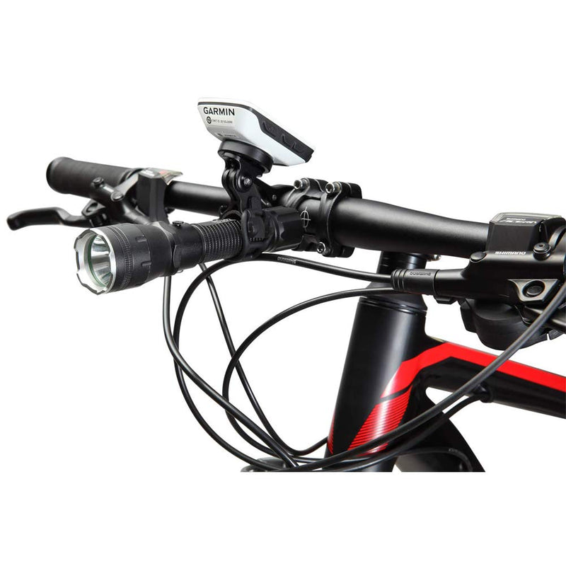 Thinvik Bike Computer Mount Bicycle Out Front Mount for Garmin Edge 1030 1000 830 820 810 800 530 520 Plus 520 510 500 200 25 Touring and Touring Plus Compatible with 31.8mm 25.4mm Handlebar Black Pro - BeesActive Australia
