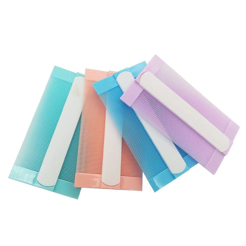 Lice Combs 8 Pack Nit Combs 4 Colors Lice Removal Combs Double Sided Teeth for Kids Adults Pets Head Lice Treatment - BeesActive Australia