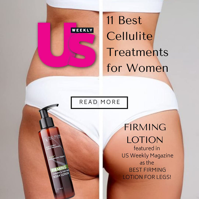 99% Natural & Organic Firming Body Lotion for Cellulite, Crepey Skin, Spider Veins, Varicose Veins. Firming Herbal Extracts Tighten & Firm Loose, Sagging Skin for Smooth Texture & Less Visible Veins 4 Fl Oz (Pack of 1) - BeesActive Australia