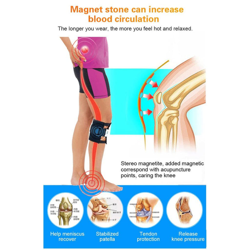 PURDU Sciatica Pain Relief Brace Devices Products Plus Sciatic Brace for Sciatica as Seen on TV Knee Braces for Knee Pain Women Men Lower Back Pain Relief Products for Both Left&Right Knee BLACK-1PACK - BeesActive Australia