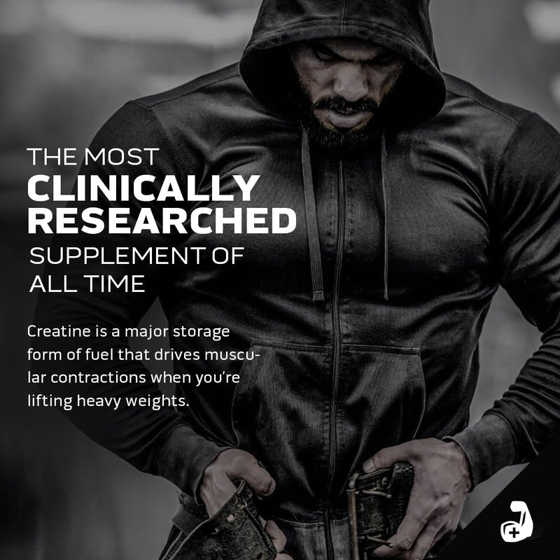 Creatine Monohydrate Powder | MuscleTech Platinum | Pure Micronized | Muscle Recovery + Builder for Men & Women | Workout Supplements | Unflavored (80 Servings) - BeesActive Australia