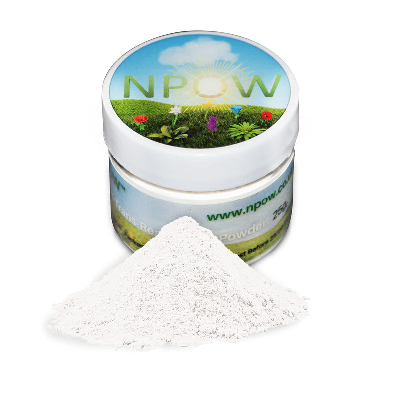Resveratrol Powder (99.5% Trans-Resveratrol) by NPOW CAS 501-36-0, 25g 3rd Party Tested UK - BeesActive Australia