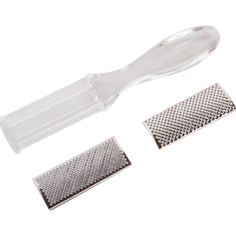 Pedicure Rasp Foot File, Professional Double Sides Foot Care Pedicure Stainless Steel File to Removes Hard Skin, Dead Rough Skin Callus,Can Be Used On Both Dry and Wet Feet - BeesActive Australia