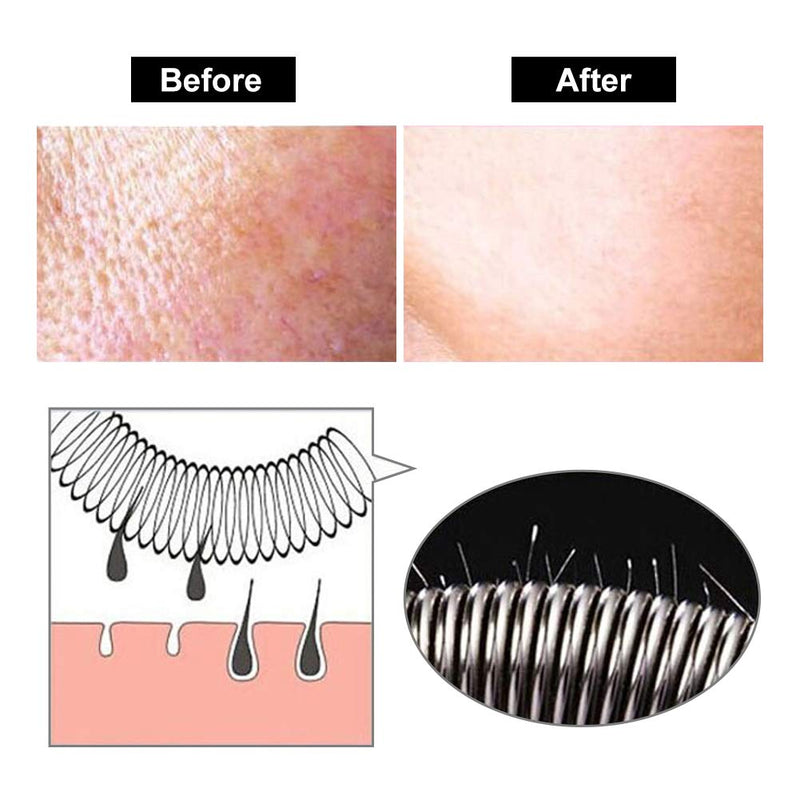 Facial Hair Remover, Effective Epilator Portable Face Lips Hair Removal Plastic Spring Device Beauty Tool for Women & Men(Green) Green - BeesActive Australia