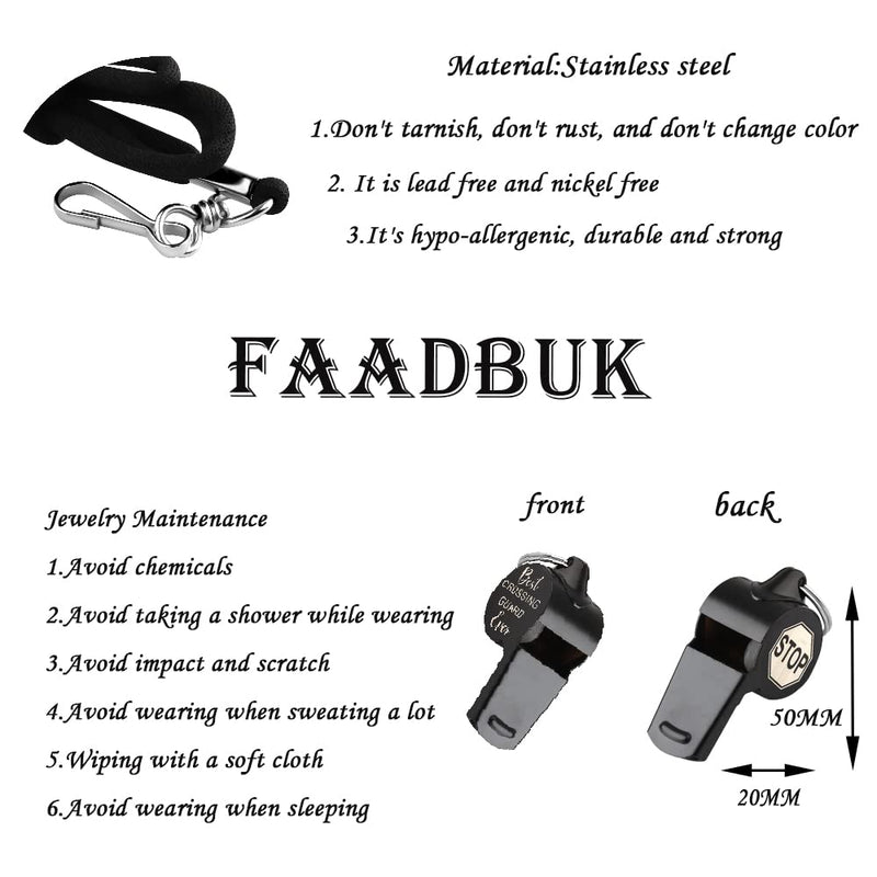 FAADBUK Best Crossing Guard Ever Whistle Crossing Guard Thank You Gift Crossing Guard Retirement Gift Best Crossing Whistle - BeesActive Australia