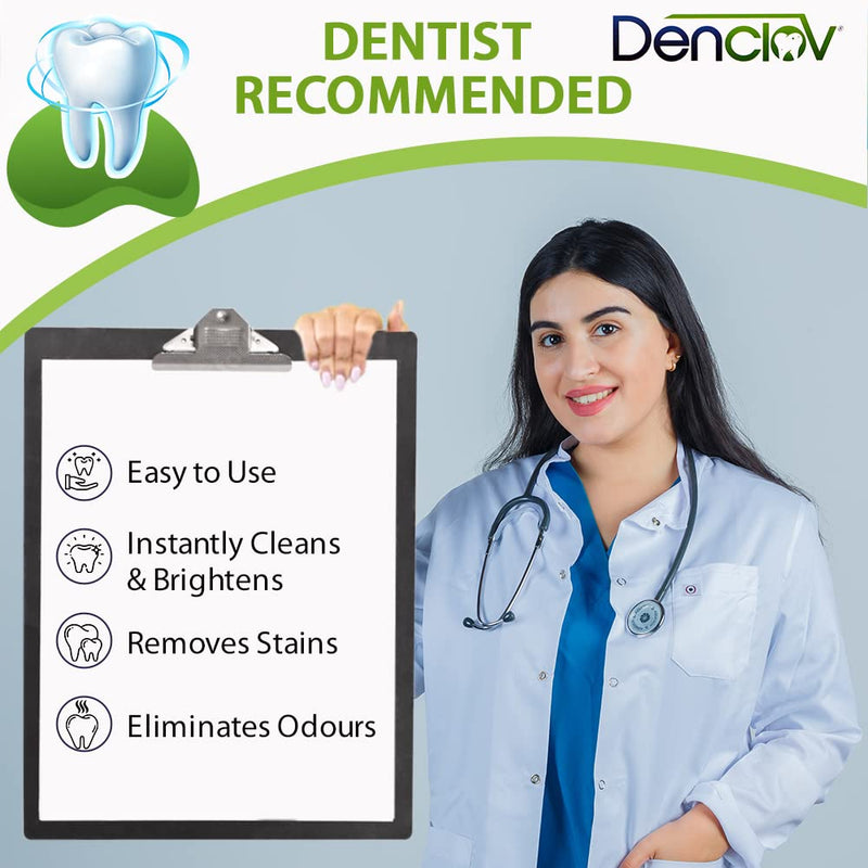 Retainer Cleaning Tablets, Fresh Brite & Stain-Free, for Invisalign, Aligners, Dentures, Mouth Guard, Denture Cleaner - 120 Tablets 4 Month Supply - BeesActive Australia