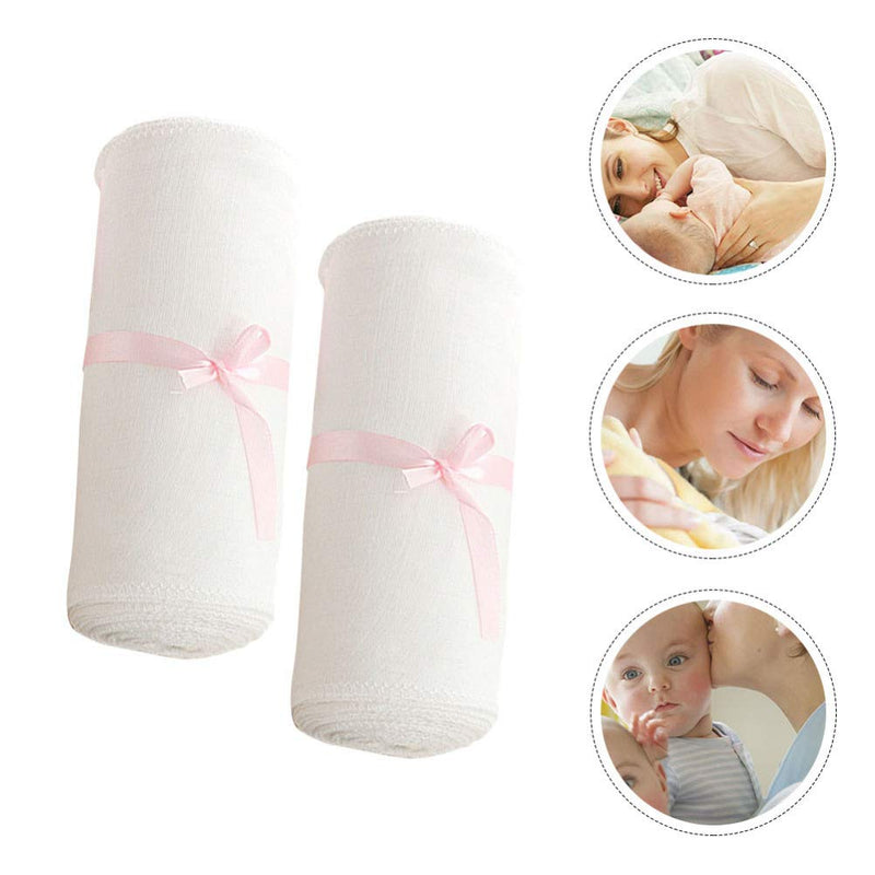 EXCEART 2 Rolls Postpartum Belly Band Gauze Cotton Breathable Maternity Pregnancy Recovery Belly Wrap for Women Girls Waist Slim Supply (White L ï¼‰ - BeesActive Australia