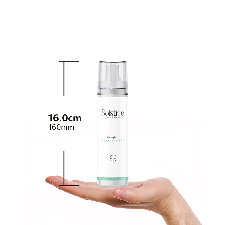 Solstice - Slumber Spray | Pillow Mist | Anti Snore Deep Sleep Aid | Eucalyptus Fragrance - 100ml, Clear Anti Snore Spray - BeesActive Australia