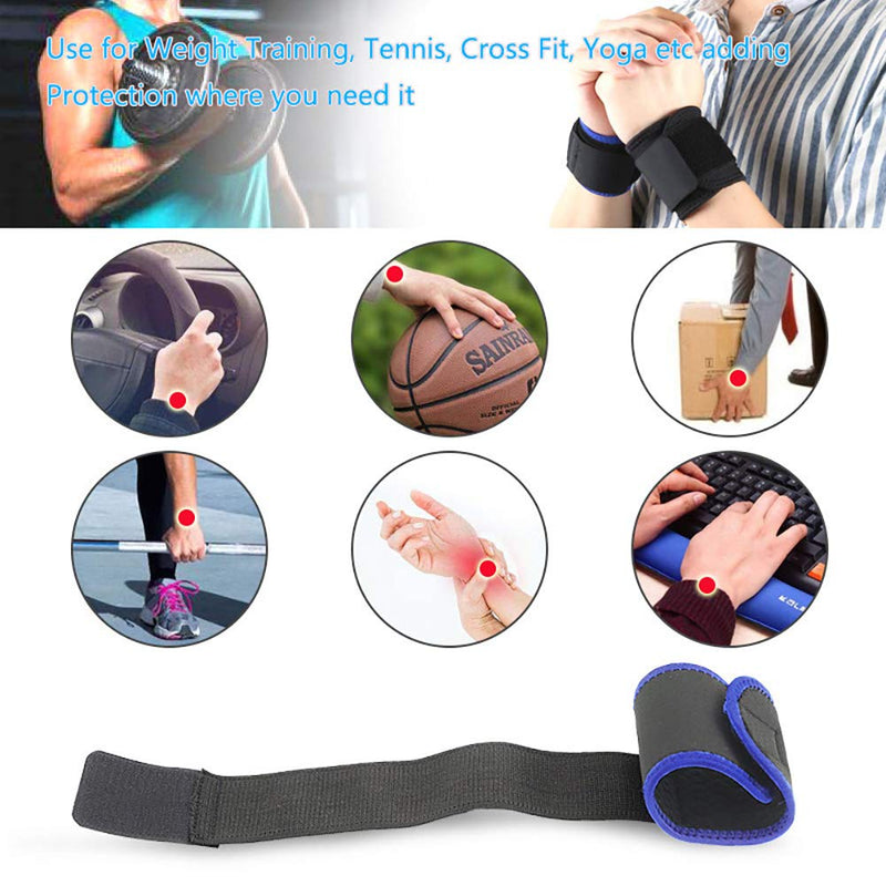 Wrist Brace Compression Wrist Strap Support Wrists forfor Men & Women, Youth & Elderly, Boys& Girls, One Size Adjustable, Sports Wristband (Pink) Pink - BeesActive Australia