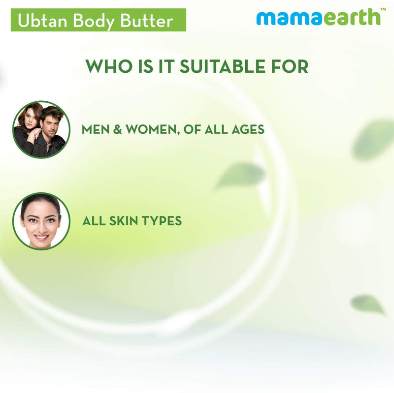 Mamaearth Ubtan Body Butter, For Dry Skin, For Winters, With Turmeric & Honey, For Deep Nourishment, 200g - BeesActive Australia