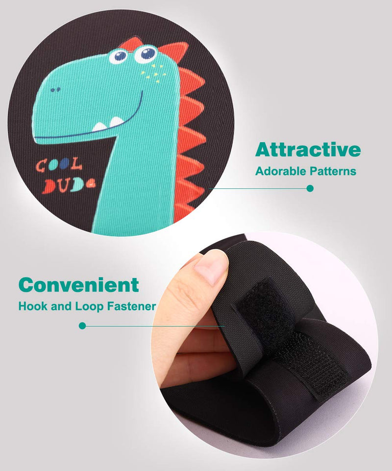 MoKo Swimming Headband for Kids & Adults, Cute Swimmers Headband Ear Band Waterproof Ear Protection Band (S Size for Kids Age 1-2, M Size for Kids Age 3-9, L Size for Kids Age 10+ and Adults) Black Medium (Pack of 1) - BeesActive Australia