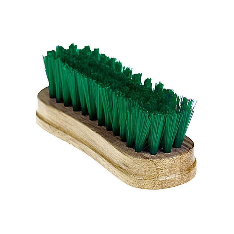HORZE Soft Face Wood Back Brush One Size Green - BeesActive Australia