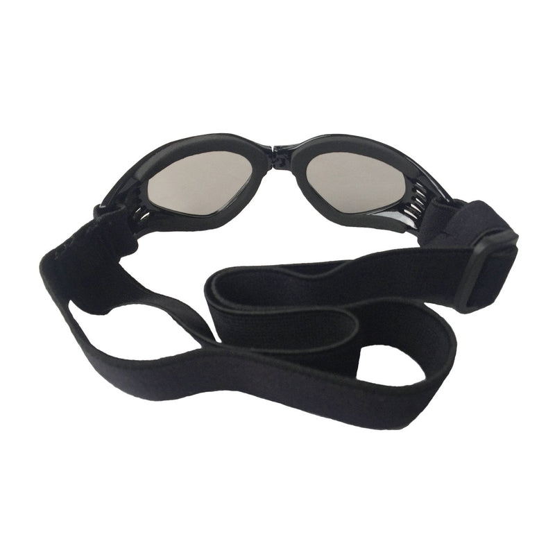 Small Dog Goggles Sun' UV Protection Puppy Goggles Windproof Small Pet Sunglasses for Eyes Protection Black - BeesActive Australia