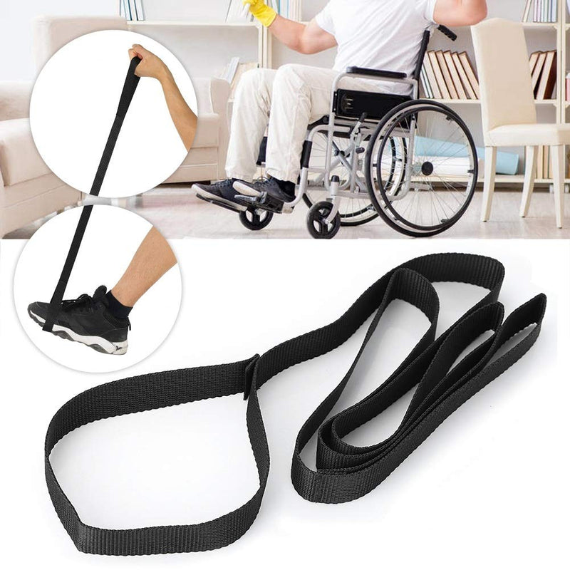 Leg Lifter Strap with Foot Strip, Mobility Aid for Disability, Elderly, Hip Replacement - Nylon - BeesActive Australia