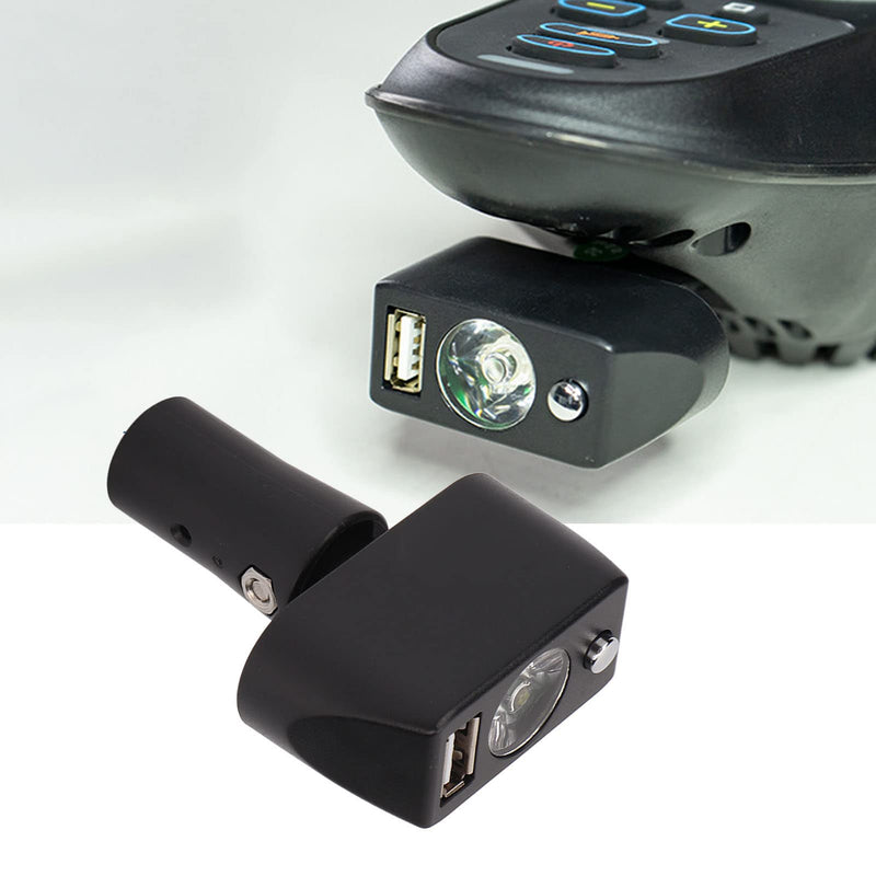 Electric Wheelchair Light, 3 Pin XLR Head USB Charging, Adjustable Angle LED Power Wheelchair Lighting Controller - BeesActive Australia