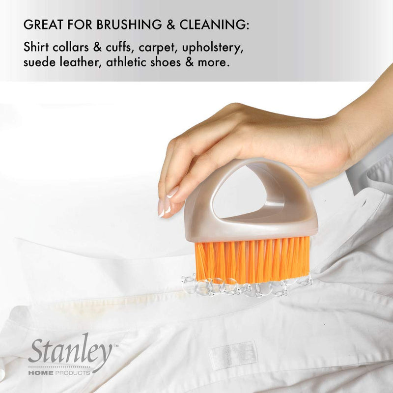 Stanley Home Products Super Scrubby Scrub Brush - All Purpose Cleaning Scrubber w/ Looped Handle For Scrubbing Vegetables, Laundry, Shoes, Car & Tub - Deep Multi Surface Cleaning For Home & Business 1 - BeesActive Australia