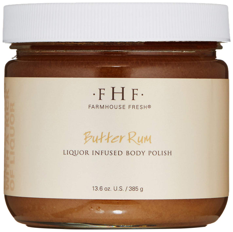 Farmhouse Fresh Butter Rum Body Scrub, 13.6 oz - BeesActive Australia