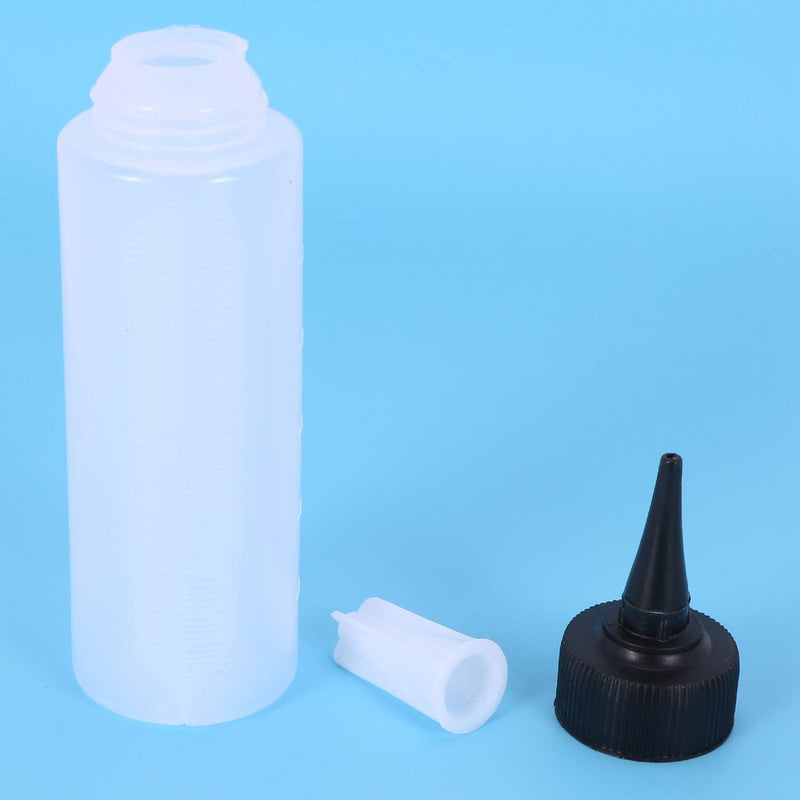 Bopfimer 150ml Salon Hair Color Measuring Applicator Bottle Scale Hairdressing Tool - BeesActive Australia