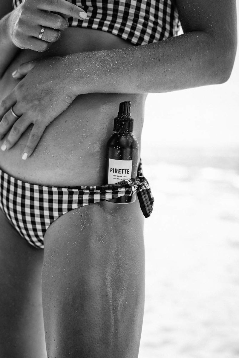 PIRETTE Dry Body Oil - Body Oil For Dry Skin, Skin Moisturizer, Coconut Oil, Macadamia Seed Oil, Vitamin E Oil, 4 oz. - BeesActive Australia