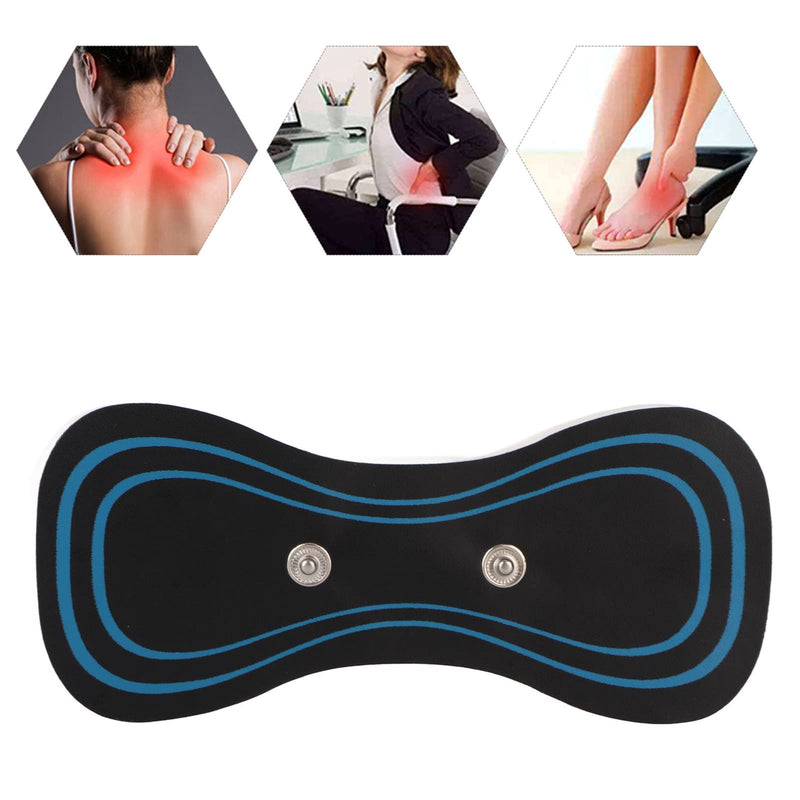 Electric Massager Patch,5pcs Cervical Massage Pad Mini Portable Electric Massager Patch for Neck Shoulder Spondylosis - BeesActive Australia