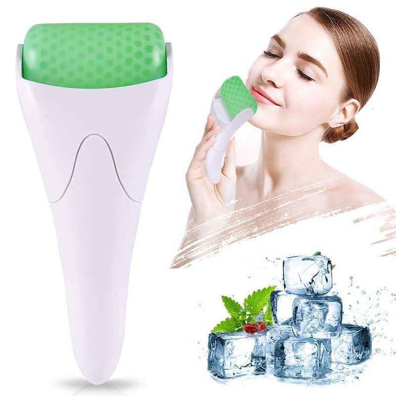 Ice Roller set Face Body Massage ABS Wheel Prevent Wrinkles Anti Aging for Face & Eye wrinkle Puffiness,Migraine,Pain Relief and Minor Injur white - BeesActive Australia