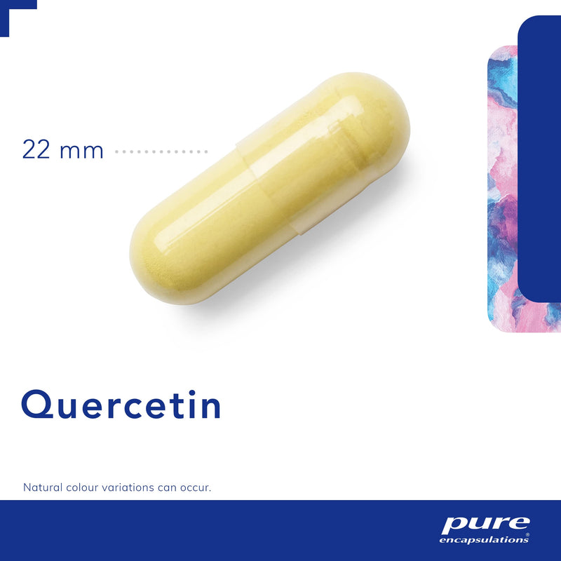 Pure Encapsulations - Quercetin 250mg - Natural Plant-Source Pure Quercetin Supplement - 60 Vegetarian Capsules - BeesActive Australia
