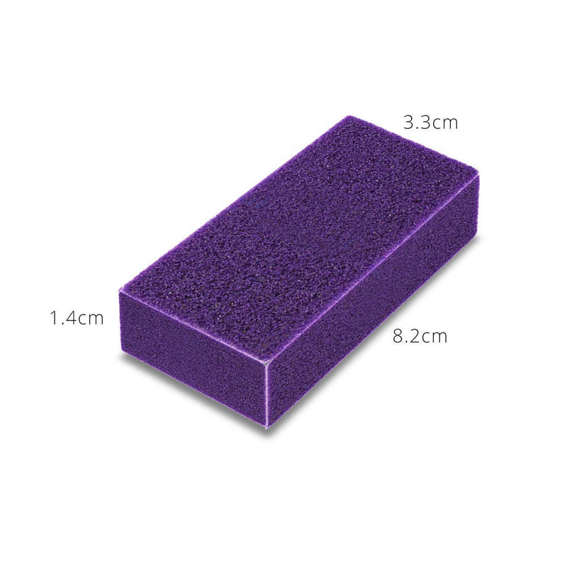 Glamza Foot Pumice Sponge Callus Exfoliate Stone Hard Skin Remove Pedicure Scrubber Pack of 4 - BeesActive Australia