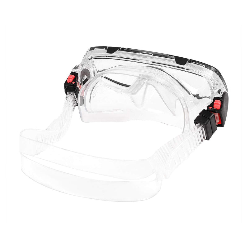 MioCloth Kids Youth Swim Goggles Swimming Diving Snorkel Cover Nose for Children Boy Girl Black/Red - BeesActive Australia