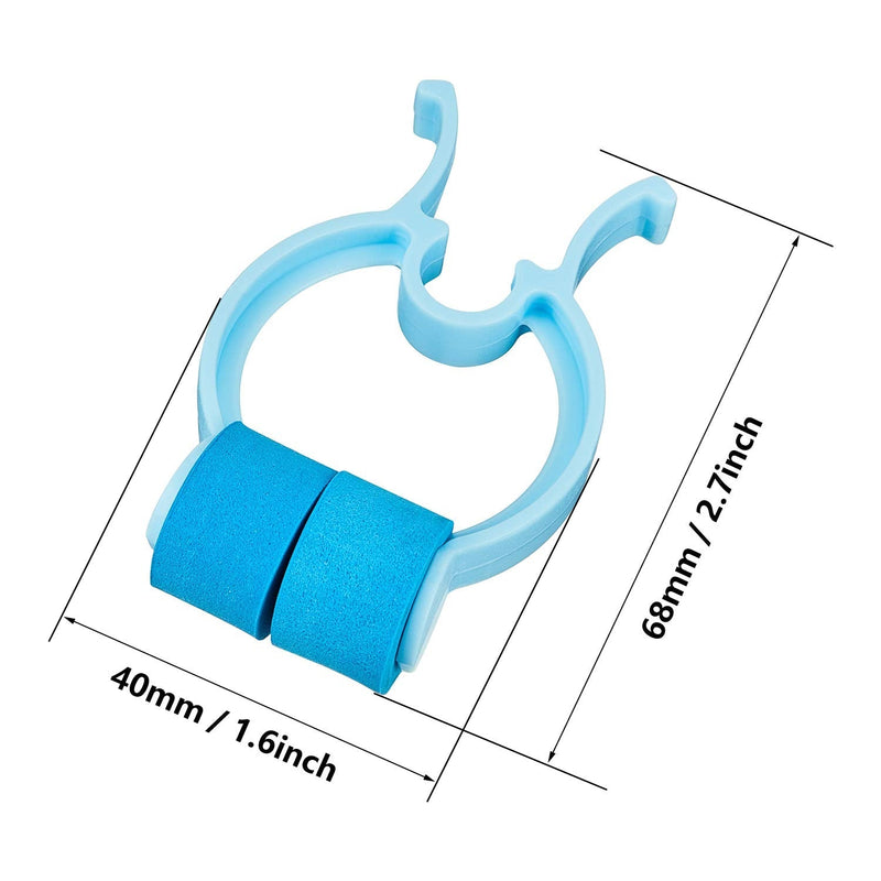 Nose Stop Clips Nasal Nose Stopper Clips Plastic Foam Nose Clips for Emergency or Accident (10) - BeesActive Australia