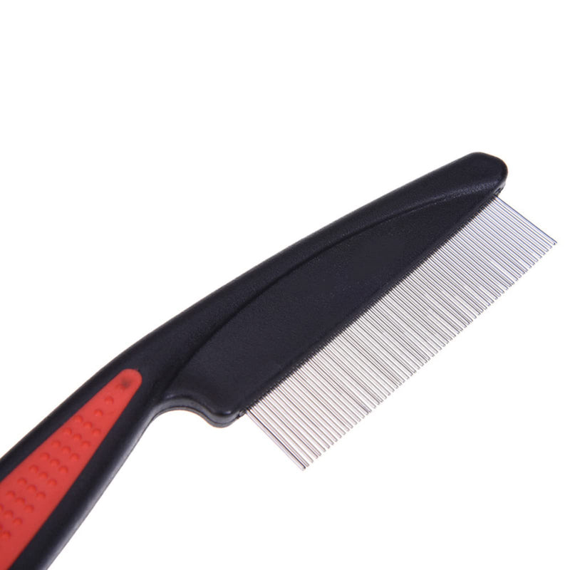 2 PCS Fine Tooth Combs, No Skin Damage Stainless Steel High Strength Teeth Hair Combs, Pet Tear Stain Remover Combs - BeesActive Australia