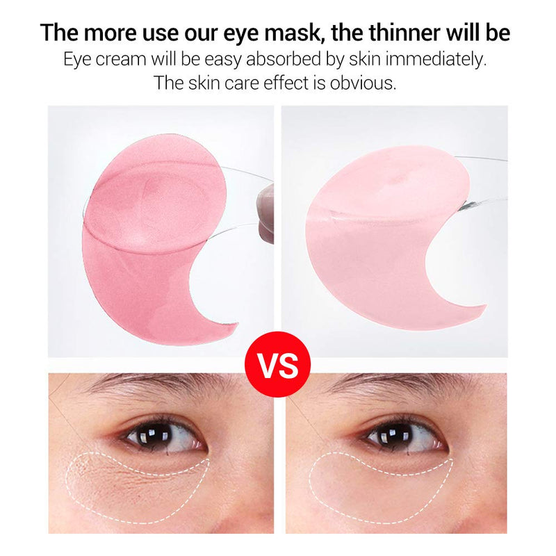 Eye Patches Rose Hydra-Gel Eye Mask Sheet Lady Skin Care Pad Remove Fine Lines Smooth Repair the Eyes Skin - BeesActive Australia