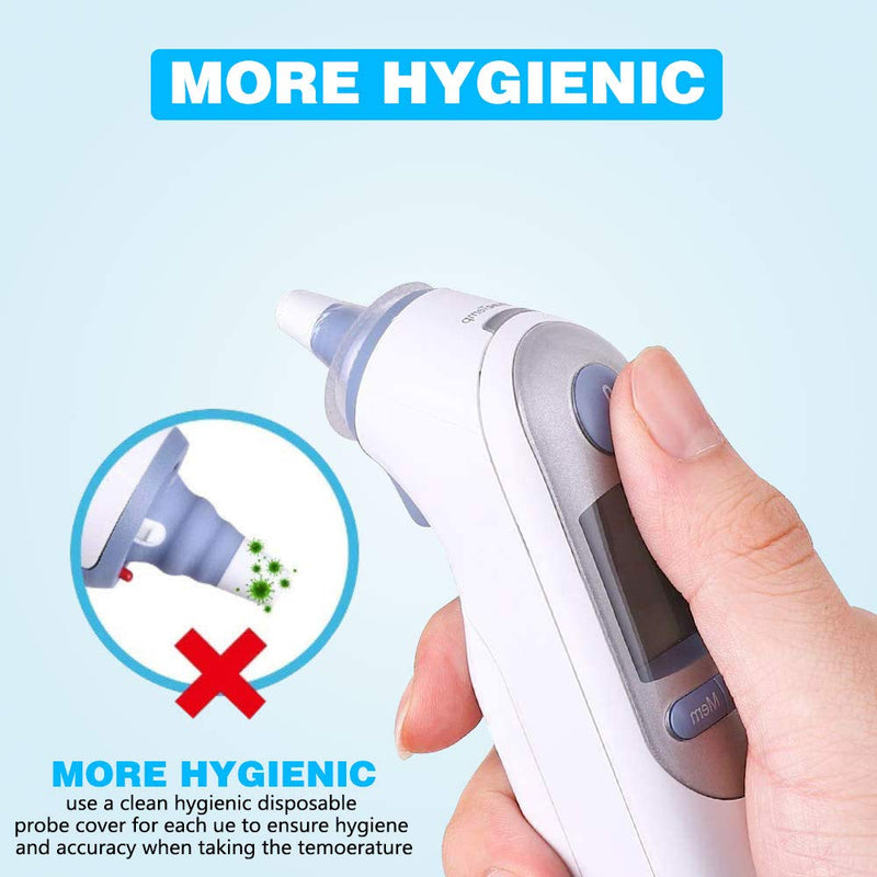 200 Pcs Ear Thermometer Probe Covers, Replacement Protective Caps,Refill Caps,Lens Filters for All Braun ThermoScan Models 200 - BeesActive Australia