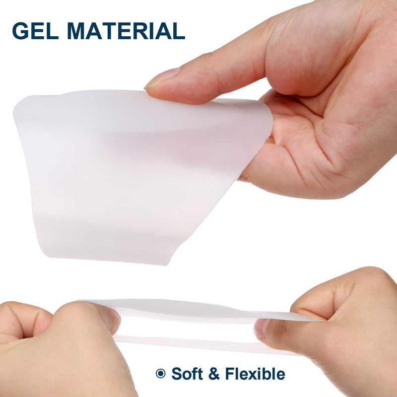 Arch Support Gel Pads for Plantar Fasciitis, Flat Feet, Soft Gel Pads Sleeves for Plantar Fasciitis Support and Flat Foot Support, Fallen Arches, Heel Spurs, Pain Relief (for Women and Men) S: Men: 3-6.5/ Women: 3-6.5 - BeesActive Australia